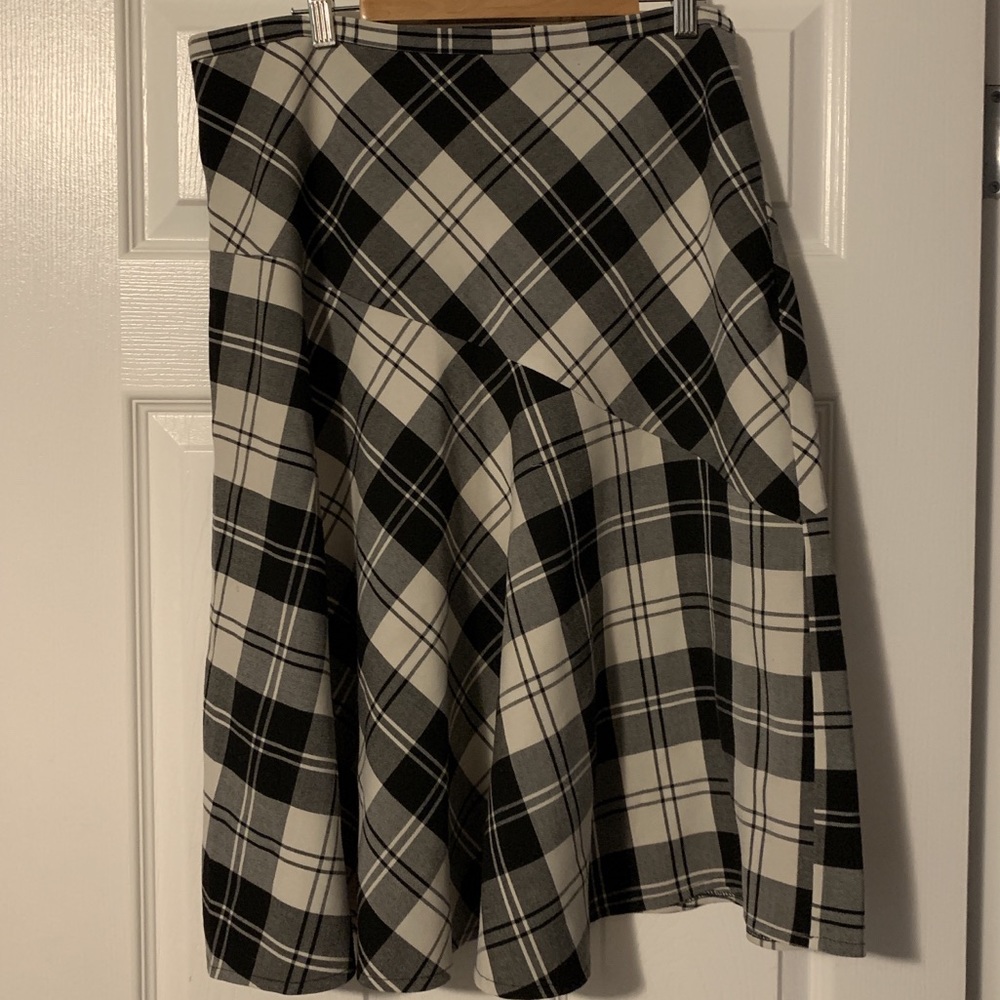 Black and white skirt